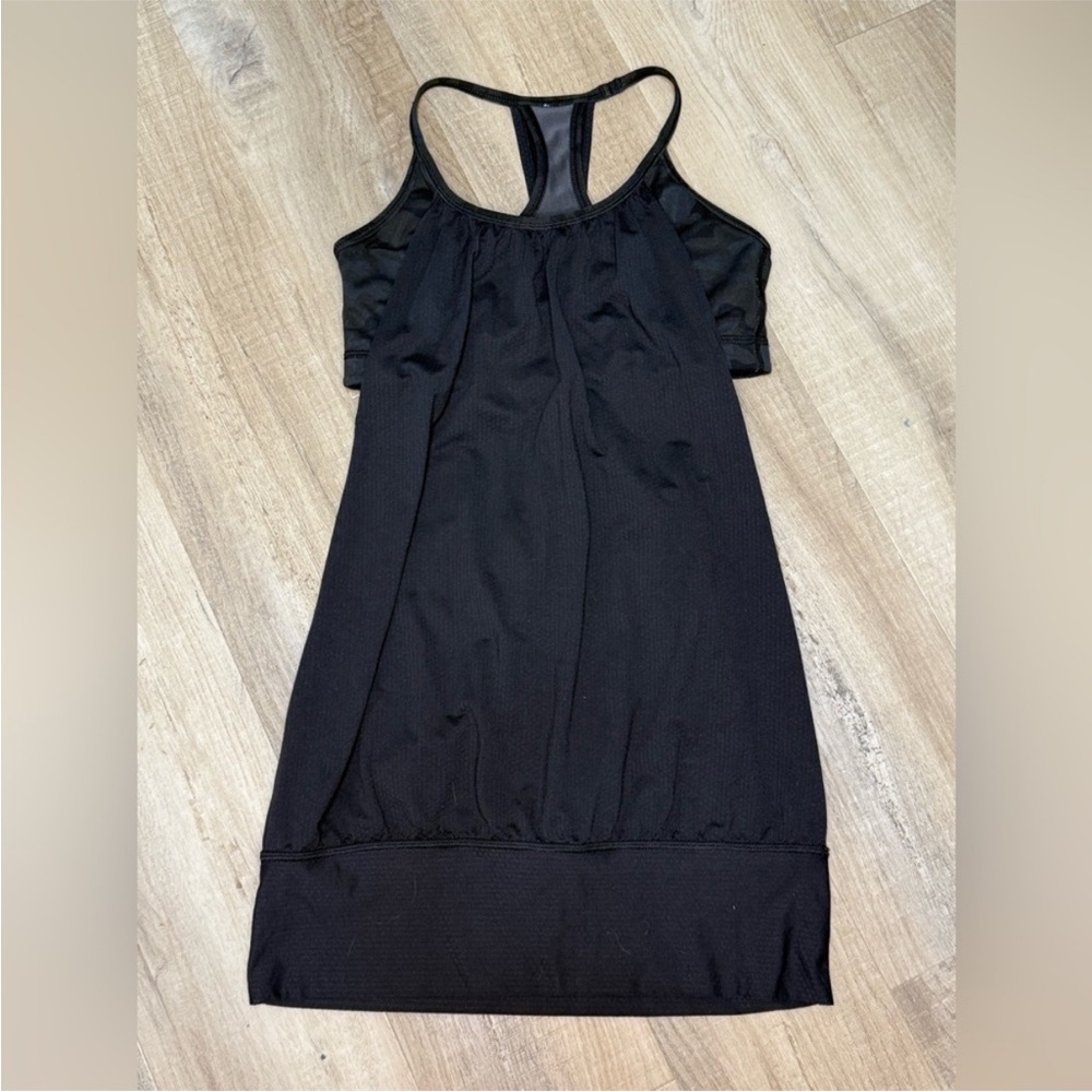 Lululemon Black and Camo No Limits Tank
